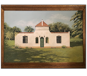 Establecimiento "San José" Óleo Tani Llambías 2014